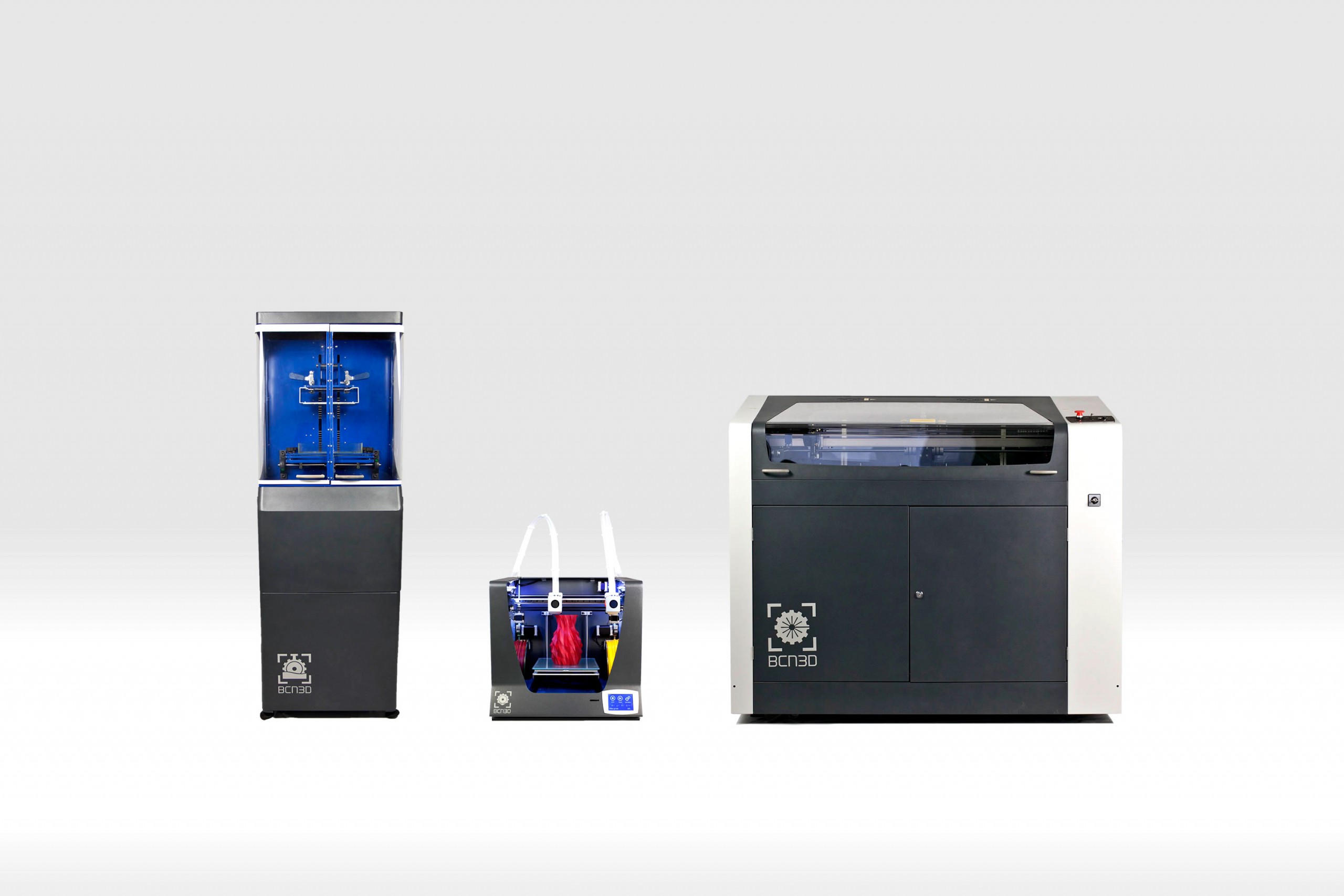 Impresoras 3D y cortadora Láser BCN3D