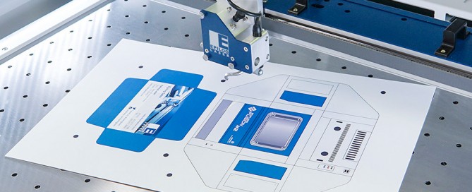 Corte láser packaging cartón impreso