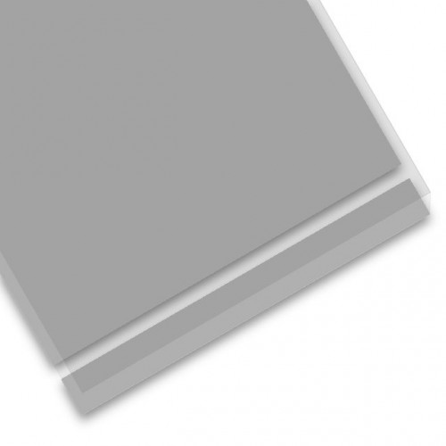 Planchas de metacrilato de extrusión espejo color plata