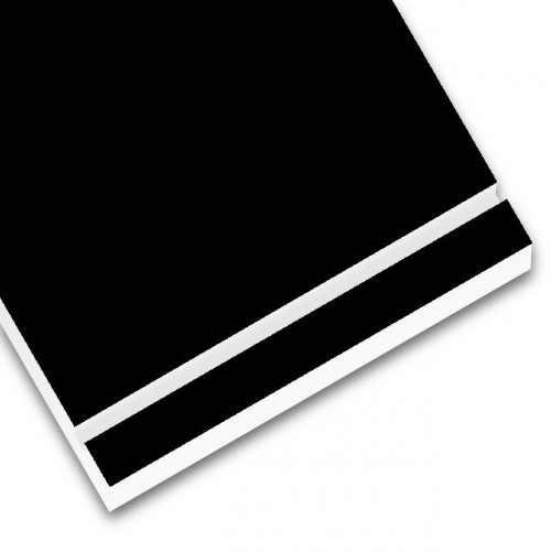  HWBB Láminas acrílicas lisas reflectantes de 2 caras, panel  acrílico negro para fotografía, vidrio Plexi sólido inastillable, fácil de  cortar (color: 0.118 in de grosor, tamaño: 19.7 x 23.6 in) : Electrónica