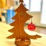 arbol de navidad decorativo grabado y corte láser