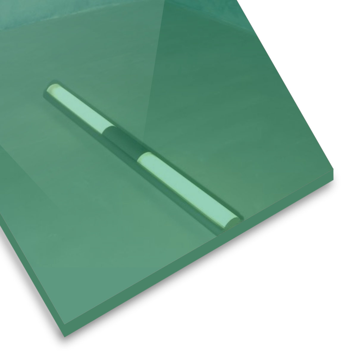 Benigno Vueltas y vueltas tijeras Metacrilato espejo verde y materiales para grabado laser | Laser Project