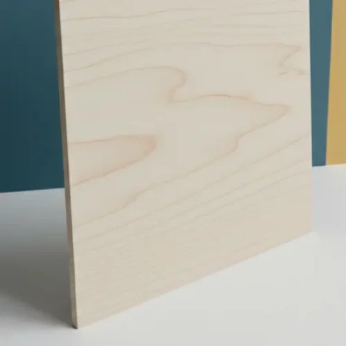 Tablero de madera de abedul