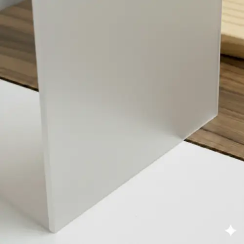 Metacrilato mate arcilla de color grisaceo