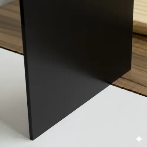 Metacrilato mate de color negro