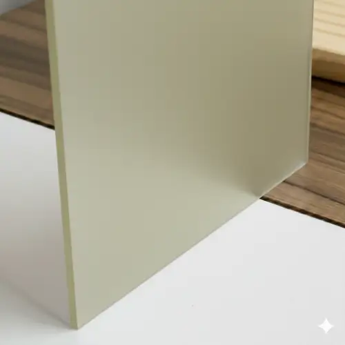 Metacrilato mate sabio de color verdoso