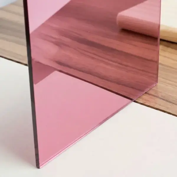 Metacrilato espejo rosa
